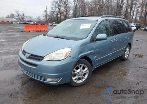 2005 Toyota Sienna Xle из США, поврежденный, VIN 5TDZA22C05S377102
